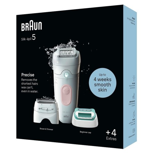 ΑΠΟΤΡΙΧΩΤΙΚΗ ΜΗΧΑΝΗ BRAUN SERIES 5 SE5-050 WET&DRY 28ΛΕΠΙΔΕΣ 2ΤΑΧΥΤ.4 ΕΞΑΡΤ